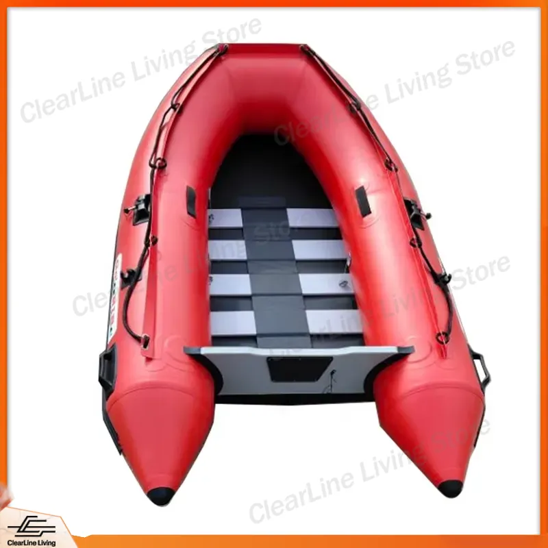 Fishing Boat Aluminum - 2.3M Inflatable Boat Aluminum Floor Rubber