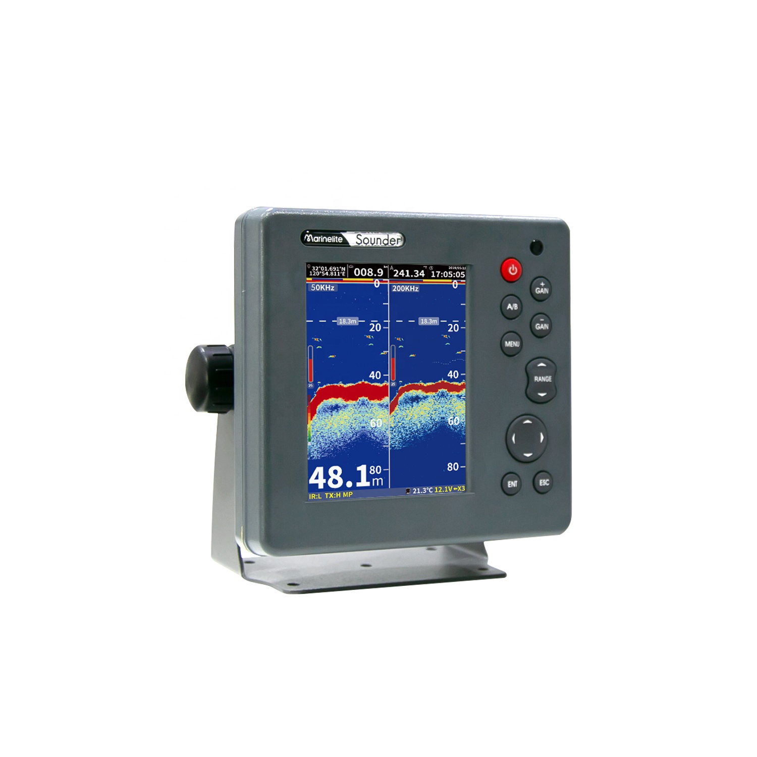 Commercial 6-inch Fish Finder  - Fishing Boat Depth Finder recension och pris