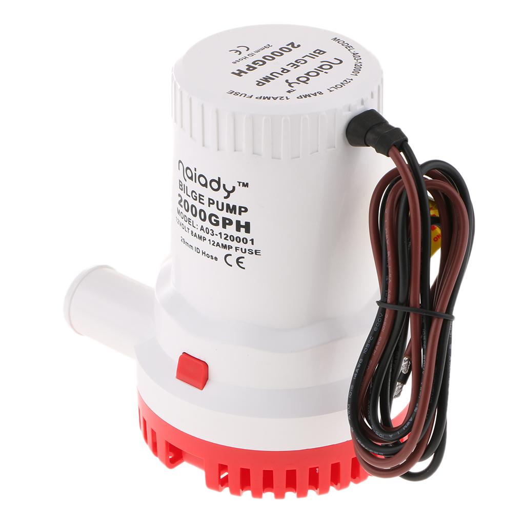 Submersible Bilge Pump 12V 200 - Fishing Boat Bilge Pump recension och pris