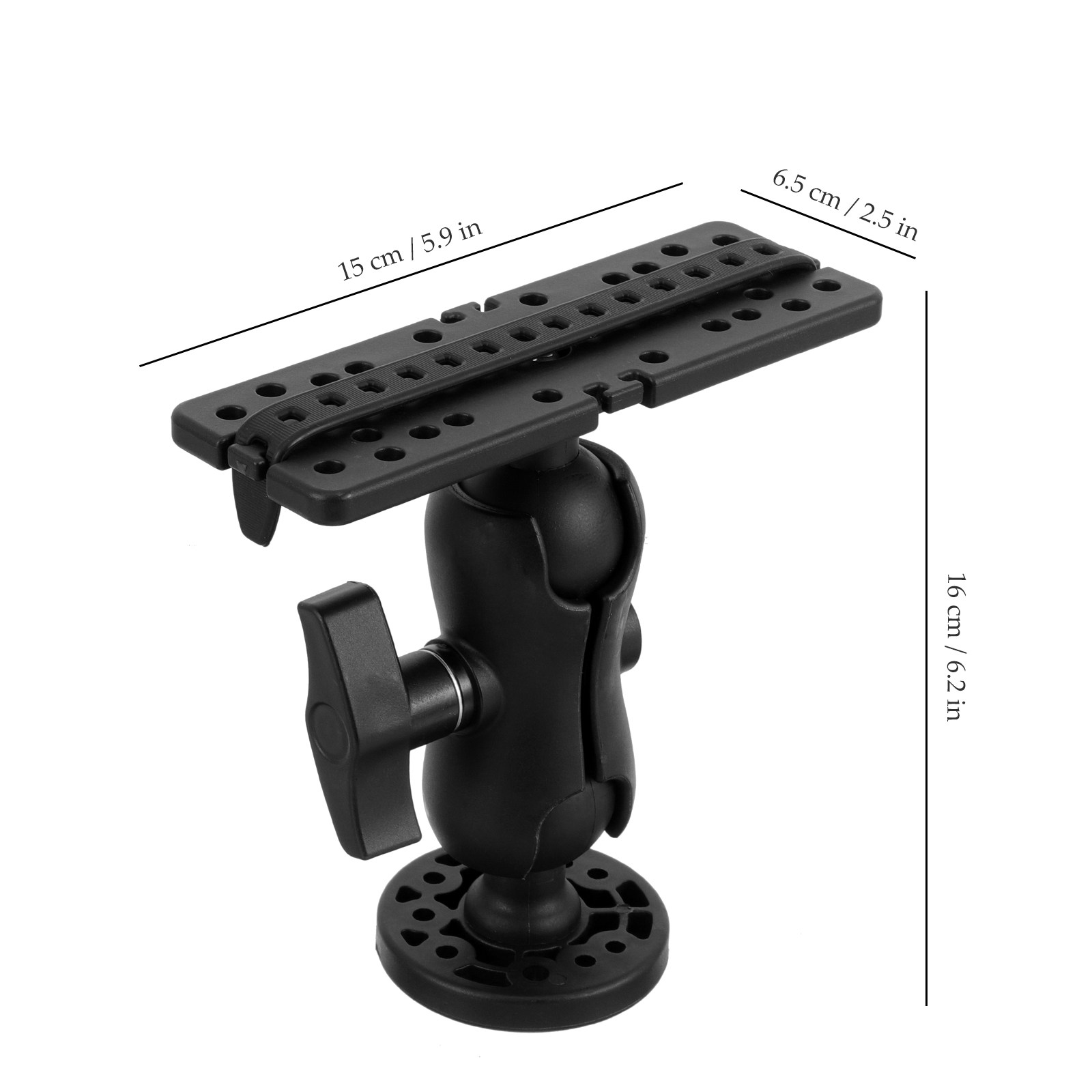 Premium Fish Finder Mount Brac - Fishing Boat Depth Finder recension och pris