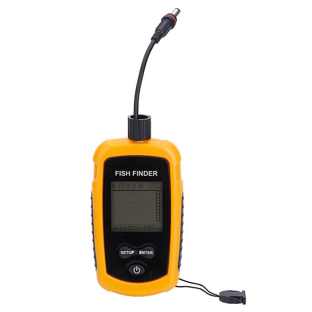 Alarm 100M Portable Sonar Fish - Fishing Boat Depth Finder recension och pris