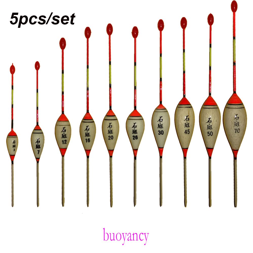5pcs Fishing Floats Balsa Wood - Fishing Boat Oar recension och pris