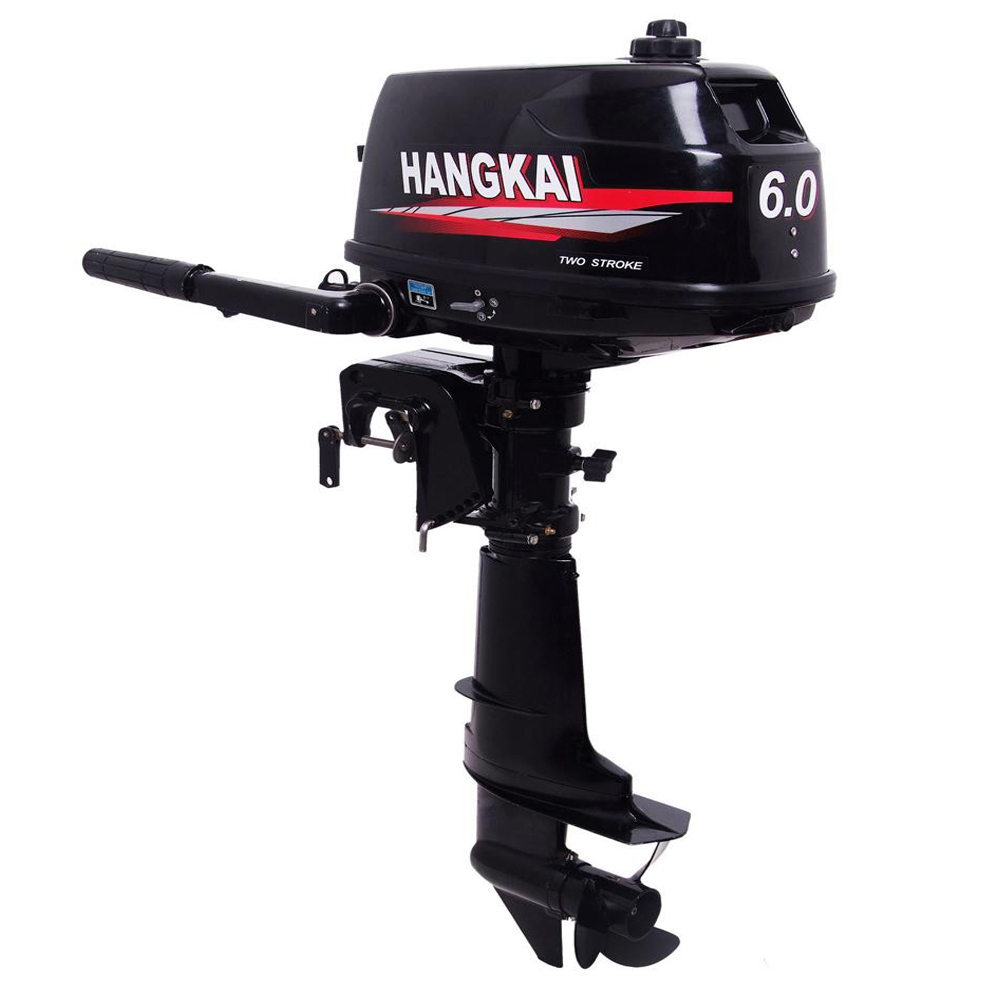 Hangkai 6Hp 2 Stroke Fishing B - Fishing Boat Outboard Motor recension och pris