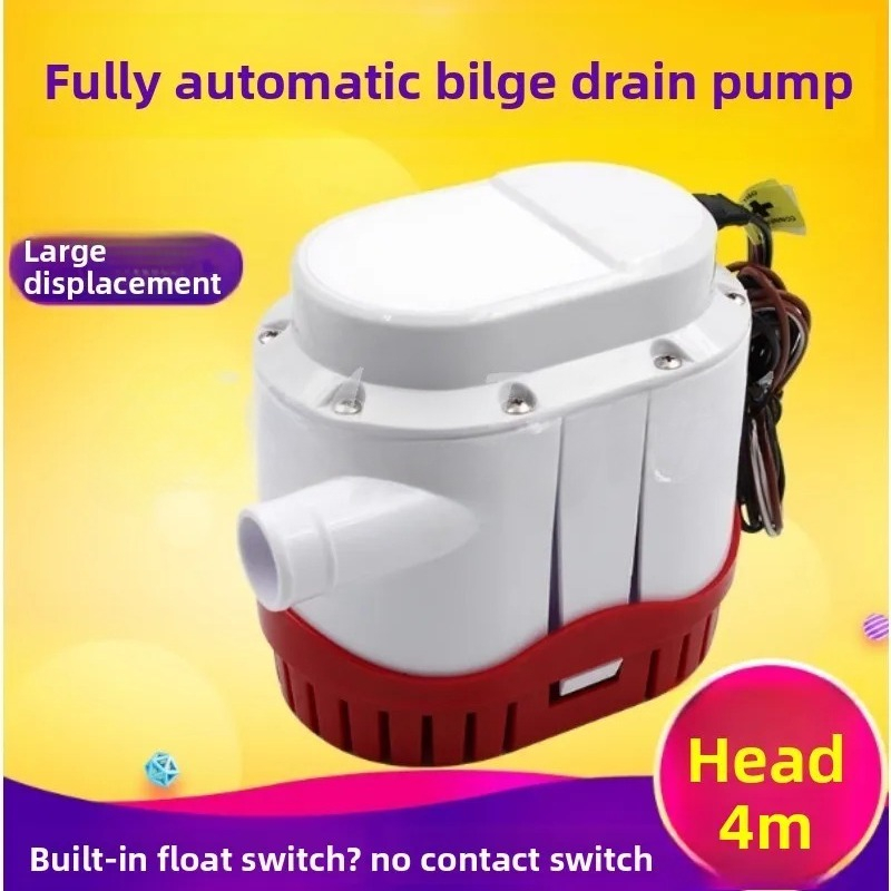 New Automatic Bilge Pump 12V 2 - Fishing Boat Bilge Pump recension och pris