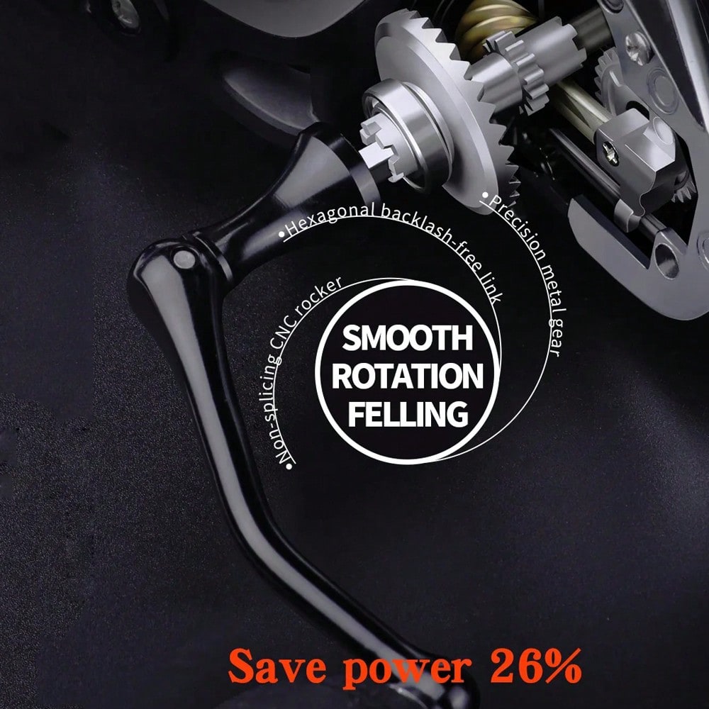 Metal Fishing Long Casting Ree - Fishing Boat Steering Wheel recension och pris